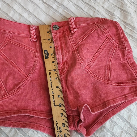 BDG coral denim shorts - Picture 11 of 14